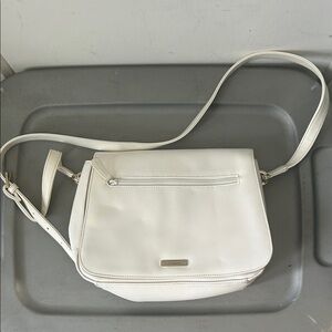 Liz Claiborne Elegant White Shoulder Bag
